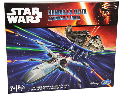 juego de mesa hundir la flota espacial star wars