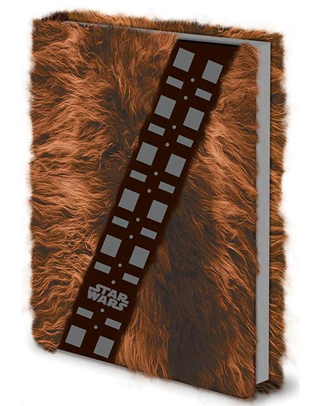 libreta A5 con pelaje de chewbacca